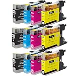 【UNIQUE-INK】LC12（17）ブラザー 互換インクカートリッジLC12(17)-4CL【(12PK)-3BK-3C-3M-3Y】 DCP-J940N DCP-J925N MFC-J710D MFC-J6710CDW DCP-J525N MFC-J705D MFC-J825N MFC-J955DN DCP-J540N MFC-J840N MFC-J860DN