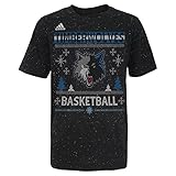 NBA Youth Boys 8 – 20 Timberwolves Fleck Short Sleeve Tee ブルー