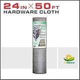 windscreen4lessカスタムサイズcut-to-length 24インチTall 23-gauge 1 / 4-inch-meshハードウェア布 24 in X 50 ft HC192450