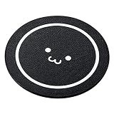 エレコム マグネットステッカー Magkeep 【 iPhone12 / 12 Pro シリーズ対応 】 1枚入り ブラックフェイス (・ω・) AMS-DSSTKBK