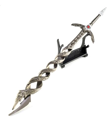 Amazon.co.jp: 30cm神狩りの剣 シルバー エルデンリング ミニ武器 剣 
