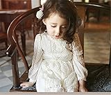 Candykids キッズ/ジュニアドレス　スパンコール　マキシ丈スカート　フォーマル/結婚式/ピアノ発表会 子供ワンピース　フォーマル　キッズ お姫様 ドレス お出かけ 結婚式 (100cm, ホワ