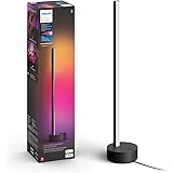 Philips Hue スマートライト テーブルランプ ブラック - フィリップスヒュー ゲーミングライト LEDライト アレクサ対応 照明 マルチカラー 1600万色 電球色 昼白色 調光 調色 スマートホーム 間接照明 音声操作 アプリ操作