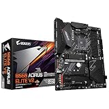 Gigabyte B550 AORUS ELITE V2 AMDソケット AM4 ATX HDMI/DIsplayPort M.2 RGB USB 3.2 Type-C マザーボード