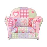 KidKraft Upholstered Butterfly Pattern Rocker Chair [並行輸入品]
