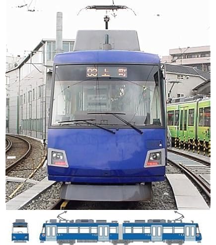 Amazon | Nゲージ NT120 江ノ島電鉄 100形 108号車 (M車) | 鉄道模型 通販