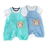 Piccolo (ピッコロ ) 半袖グレコ (70～80cm) キムラタンの子供服 (34152-181b) ブルー 80