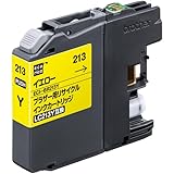 エコリカ ブラザー LC213Y対応リサイクルインク 通常容量 イエロー/染料 DCP-J4220N DCP-J4225N MFC-J4720N MFC-J4725N MFC-J5620CDW MFC-J5720CDW MFC-J5820DN 残量表示対応 封筒パッケージ【Amazon.co.jp限定】
