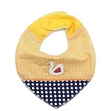 ampersand 白鳥アップリケスタイ イエロー（YE） BABY(70-90cm)