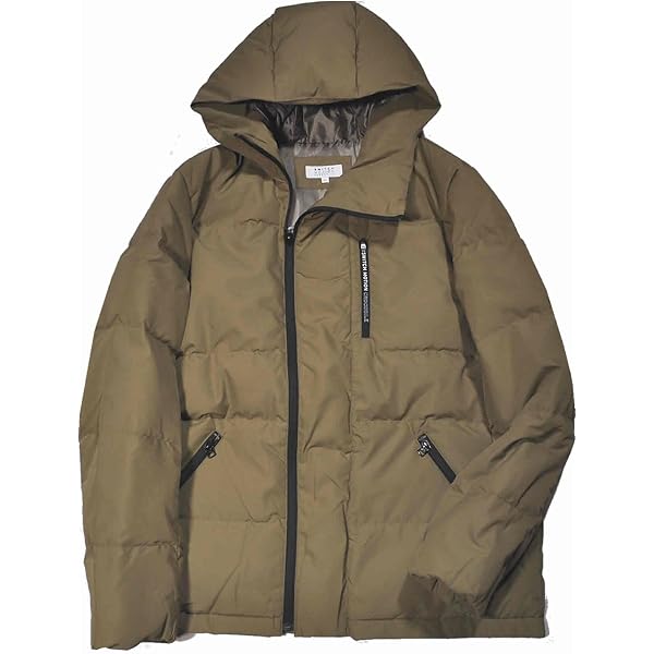 Amazon | [クロコダイル] ダウンコート 撥水加工 ロング ジャケット