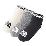 ノースフェイス ベビー ソックス 靴下 THE NORTH FACE クォーター3P Baby Quarter 3P NNB81870 モノトーン マルチカラー