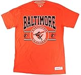 Baltimore Orioles Mitchell & NessメンズEarlyイニングTailored Tシャツ M オレンジ