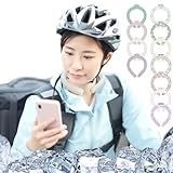 2024【保冷時間延長済・軽量120g】PCMネッククーラー ひんやり リング 冷却リング 首元冷感リング 28度で自然氷結 SMLサイズ 