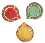 Celebrations ShimmeringクラシックTerracotta Diyas