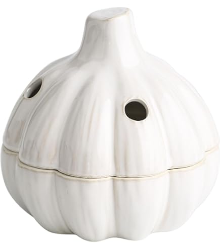 Amazon | Le Creuset ストーンウェア ガーリックキーパー 14オンス