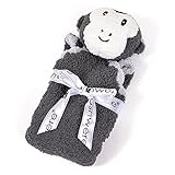 (カシウェア)kashwere KASHWERE KREATURES ベビーアニマルミニブランケット ANIMAL MINI BLANKET KK-60-02-42 MONKEY Charcoal w