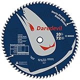 Bosch DCB1072 Daredevil 10-Inch 72-Tooth Laminate Flooring, Laminated Panels and Melamine Circular S