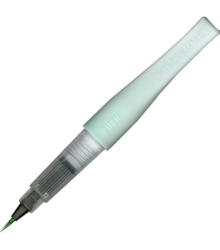 たちページ Amazon | ZIG Wink of Stella Glitter Brush Marker Pen 999