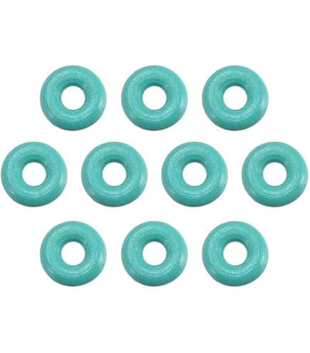 uxcell Fluorine Rubber O-Rings 10mm OD 7mm ID 1.5mm Width, Metric FKM