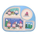 キッズベビークリエイティブ分割プレート/摂食用品/食器セット-03