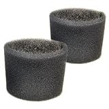 2 Foam Filter Sleeves for Shop-Vac Industrial Series 610-12-10, 610-50-10, 850-01-10, 850-02-10, 970