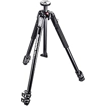 Amazon | Manfrotto 190 Xアルミ3セクション三脚キットW / 3 Way