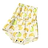 Cutelove ベビー服　新生児　赤ちゃん　女の子　ボディスーツ　ロンパース　ノースリーブ　夏　プリント　バナナ柄　可愛い　ワンピース