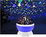 BlueField プラネタリウム 赤ちゃん 夜泣き 対策 おやすみ ファンタジー 星空 (パープル)