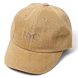 (エムエイチエー) M.H.A.style キャップ キッズ　ベビー　コットン NYC 子供 男の子 女の子 21686 A.キャメル
