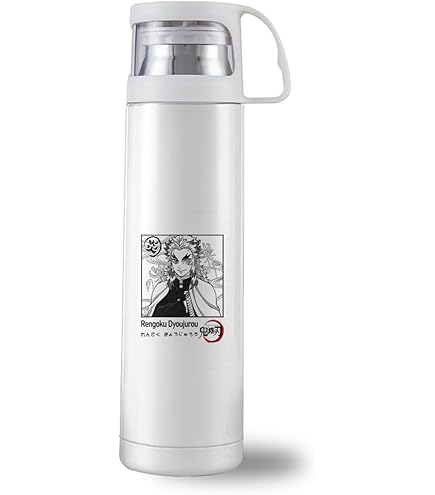 Amazon.co.jp: 水筒 鬼滅の刃 水柱 冨岡 義勇 魔法瓶 ステンレスボトル