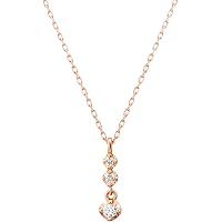Amazon | 4℃(ヨンドシー)K10ピンクゴールド(PG)ネックレス