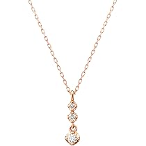 Amazon | 4℃(ヨンドシー)ダイヤモンドK10ピンクゴールド(PG