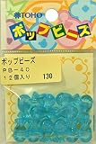 TOHO ポップビーズ 約8mm×15mm PB-40 12ヶ入り