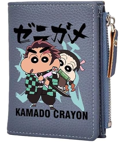 Amazon.co.jp: クレヨンしんちゃん メンズ&レディース 二つ折り本革長