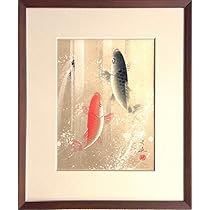 金運 仕事運 アップ! 軸 開運 商売繁盛 縁起 5月 日本 おもてなし 鯉 絵 gallery-uchida_n4-8103-k5