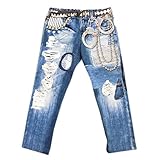 Geewiz×StompStamp パッチワークポリスロングパンツ (コン/120cm)