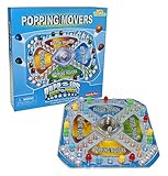 Little Treasures Popping Movers Pop and Race Game, Race Through an Exciting Adventure in the World o