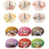 【12個セット】クリニコ エンジョイMCTゼリー200 6種類 和風だし香る茶碗蒸し 6種類 各1個 介護用品 介護食 高カロリー レトルト ゼリー