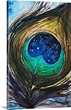 Tara Thelenプレミアムシックラップキャンバス壁アート印刷題名Peacock Plume II 32" x 48" 2212075_24_32x48_none