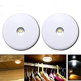 ILS - Wireless Touch Sensor LED Night Light Kitchen Under Cabinet Wardrobe Wall Lamp