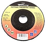 Forney 71848 Cut-Off Wheel with 7/8-Inch Arbor, Metal Type 27, A24R-BF, 4-1/2-Inch-by-1/8-Inch by Fo