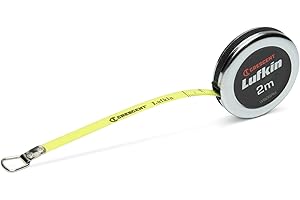 Lufkin W606PM 6mm x 2m Executive Diameter Pocket Tape, Millimeters