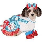 [Sサイズ]犬 コスチューム ペット ハロウィン 衣装 コスプレ オズの魔法使い ドロシー 映画 ミュージカル ヒロイン ドッグウェア 洋服 [並行輸入品]