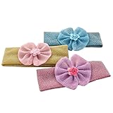 Jolieer ベビーキッズ ガールズ ウサギボウ 伸縮 ヘアバンド カチューシャ　弾性 ベビーカチューシャ