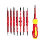 raitool\u2122 ht01 7pcs electronic insulated hand screwdriver