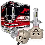 IPF ヘッドライト LED 車用 H4 Hi Lo切替 5400lm 3800lm 6500K ホワイト 12V 24V兼用 2本入 車検