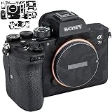カメラ保護レザーフィルム Sony A7R IV A7R4に対応 カメラ3M材料 ブラック迷彩