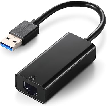 (未使用･未開封品)　Vodaview TypeC to LAN(RJ45)アダプタ 黒 wyeba8q Vodaview USB TypeC-LANポート変換アダプタ C[オス]-LAN（RJ-45