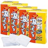 栄和産業 吸いとるんです 油処理剤 白 130 mL用 冷めた油用 20個入 (4個セット)