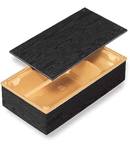 Amazon.co.jp: 使い捨て弁当容器 ワン折重（かさね） 73×38 フチ